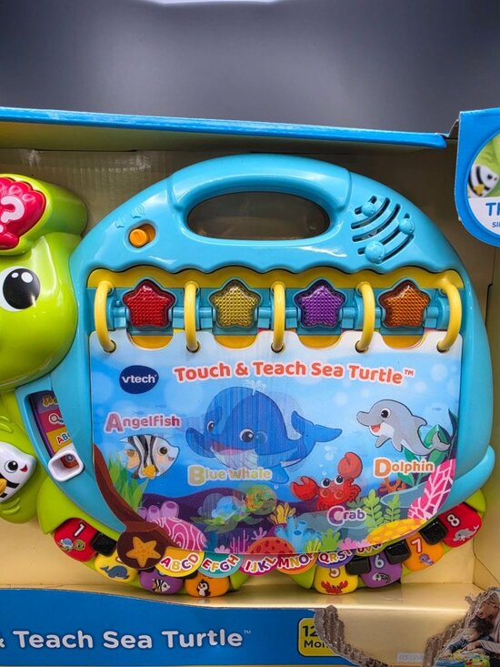 VTech Touch & Teach Sea Turtle Interactive Learning Toy - Picture 5 of 10